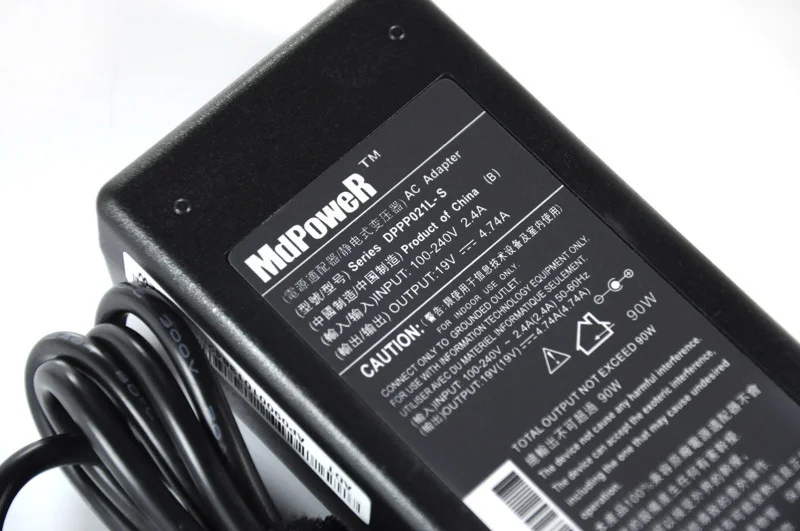 MD POWER для ноутбука HP 19 в 4 74 а 90 Вт адаптер переменного тока зарядное устройство
