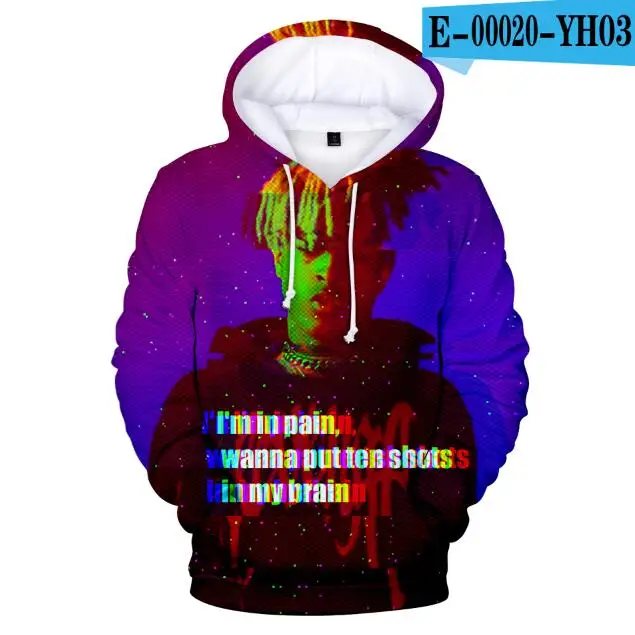 As Picture Aikooki Xxxtentacion Толстовка Sad мужские толстовки Рэпер Хип-Хоп пуловер с капюшоном свитшоты Swag толстовка хлопок Revenge Kill Топы - Цвет: As Picture