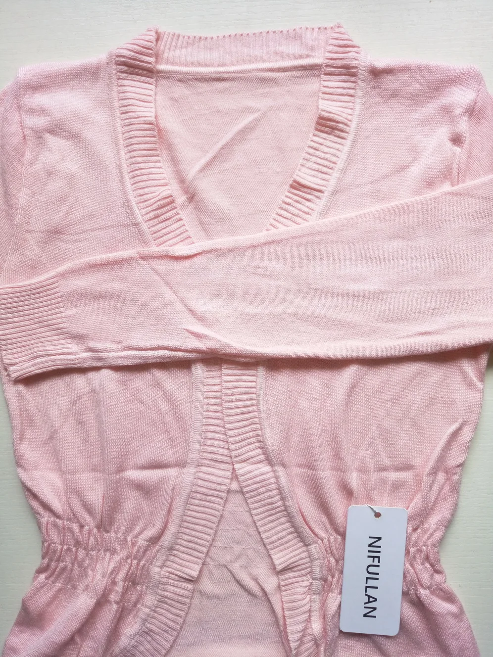 8 Colors Women Short Cardigan Long Sleeve Knitted Outerwear Sweater Cape Top Sweet Candy Color Coat Lace Slim Crochet Shrug |