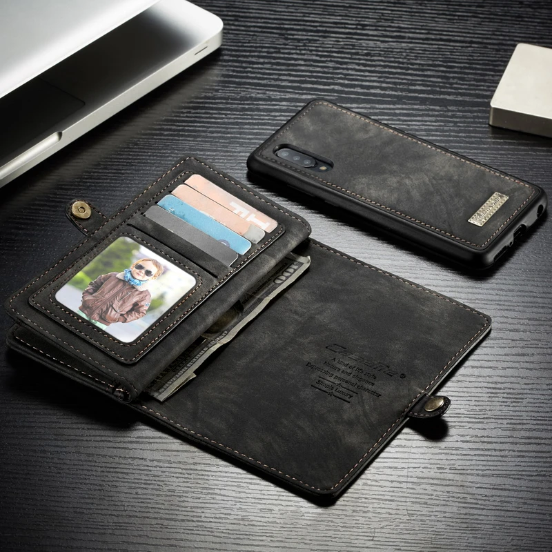 Luxury Retro Wallet Leather Case For Samsung Galaxy A70 A50 A40 A30 A20 Multi-function Card Slot Holder A50/A40/A70 | Мобильные