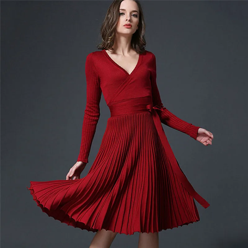 Женское облегающее платье с V образным вырезом в винтажном стиле|bodycon dress|office dressplus