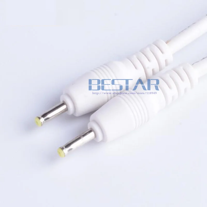 Белый 1 в 2 выхода USB на двойной DC 5x0 7 5 мм x 0 5/0 5*0 баррель Jack зарядный кабель питания