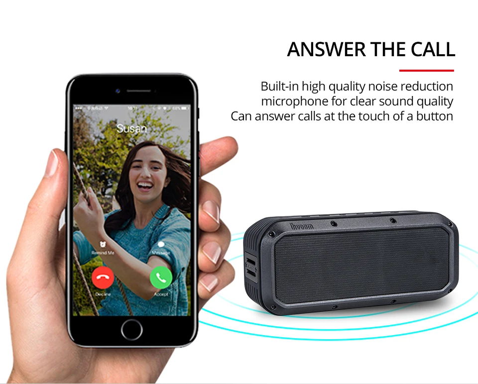 Divoom Voombox мощная Беспроводная колонка портативная Bluetooth Колонка TWS 30 Вт тяжелый бас NFC 10 м с 6000 мАч и водонепроницаемостью IPX5