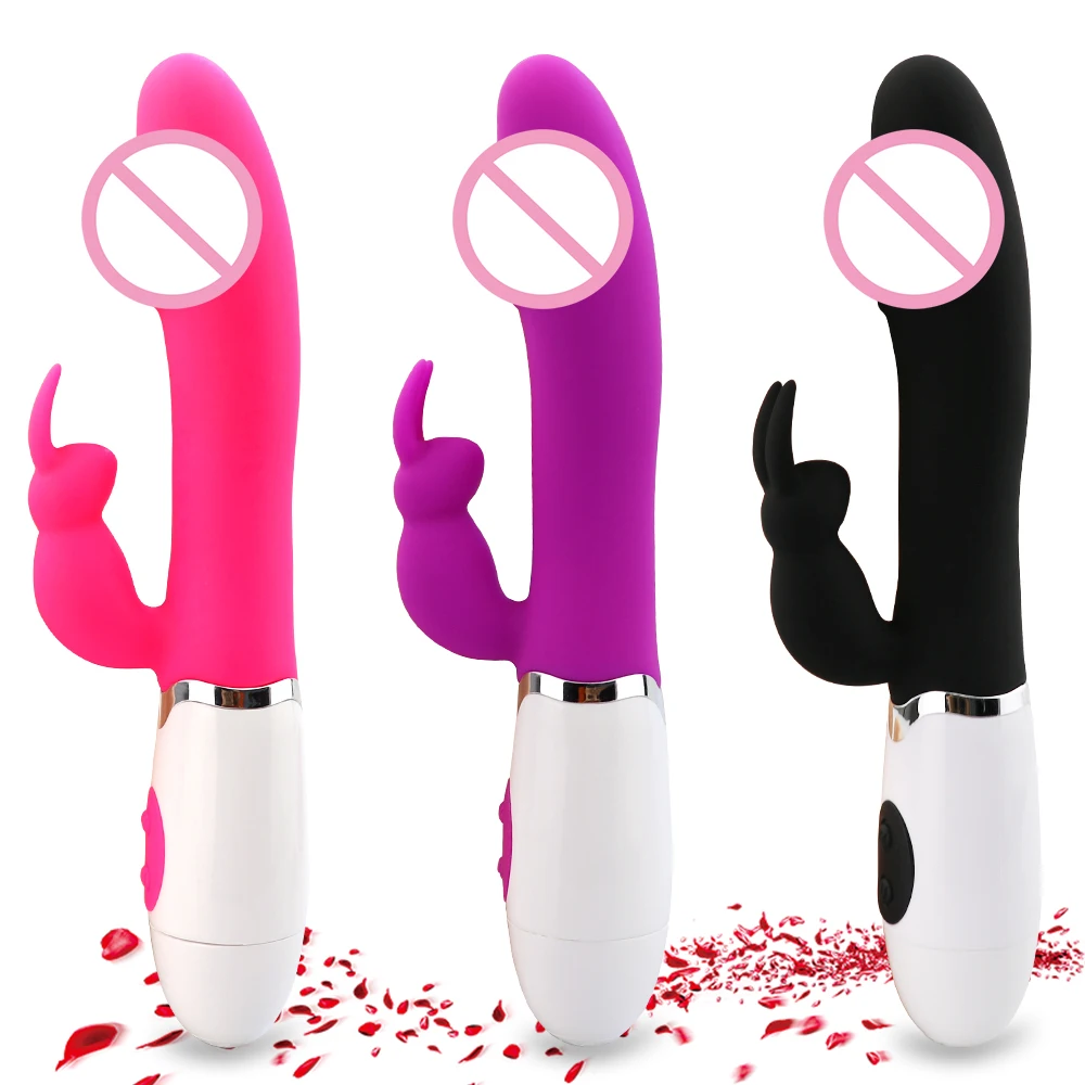 Мужской фаллоимитатор с 10 скоростями G Spot Rabbit вибратор двойной вибрацией силикон