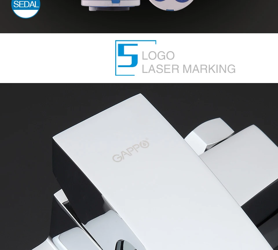 GAPPO 1 компл. Кран для раковины для ванной комнаты torneira латунный корпус для ванны смеситель для раковины холодной и горячей воды смеситель для туалета ручной душ GA3007