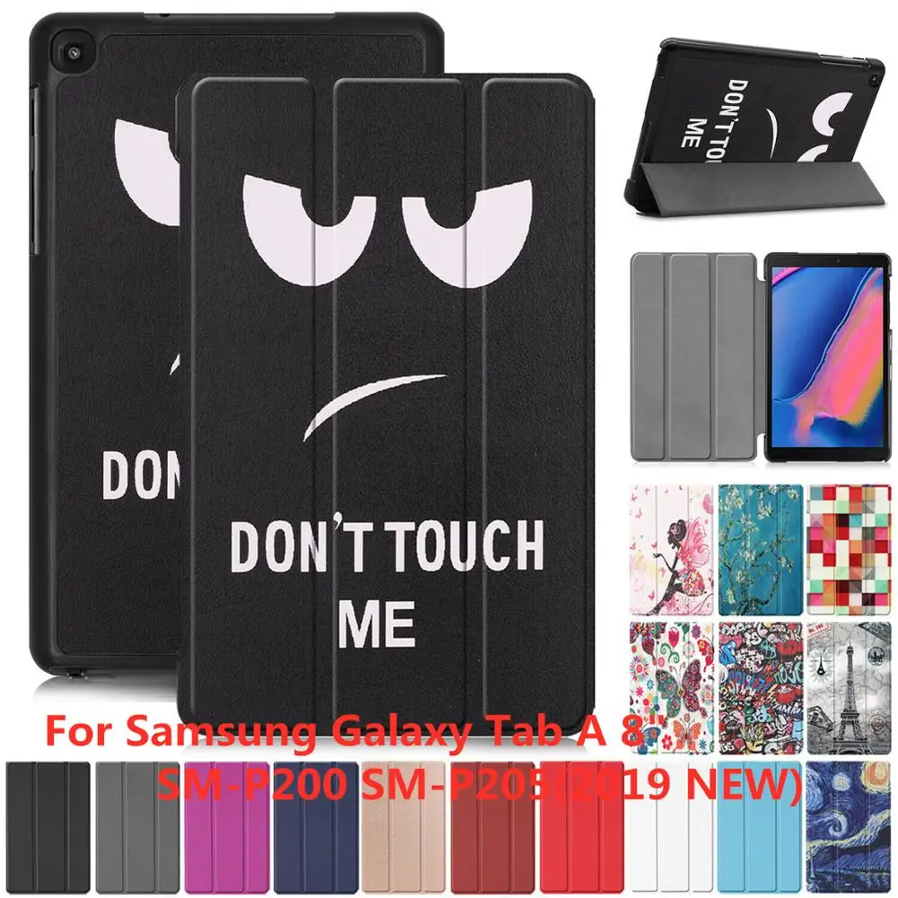 Складной умный чехол с подставкой для Samsung Galaxy Tab SM-P200 8 0 дюйма 2019 Магнитный из