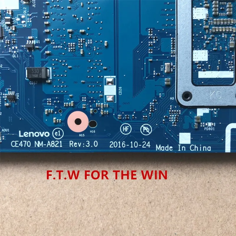 Verkaufen MB Para Lenovo ThinkPad E470 E470C Laptop Motherboard CE470 NM-A821 I7-7500U NVIDIA Geforce 920MX 100% Probado