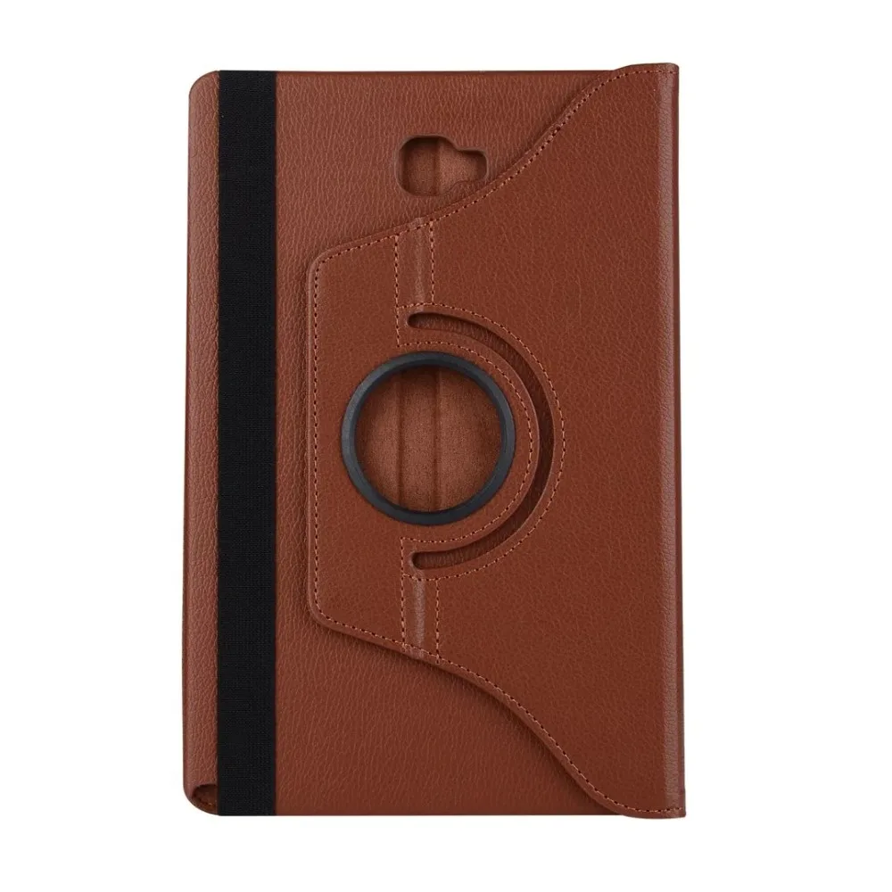 Чехол книжка из искусственной кожи с поворотом на 360 градусов для samsung galaxy tab 10 1