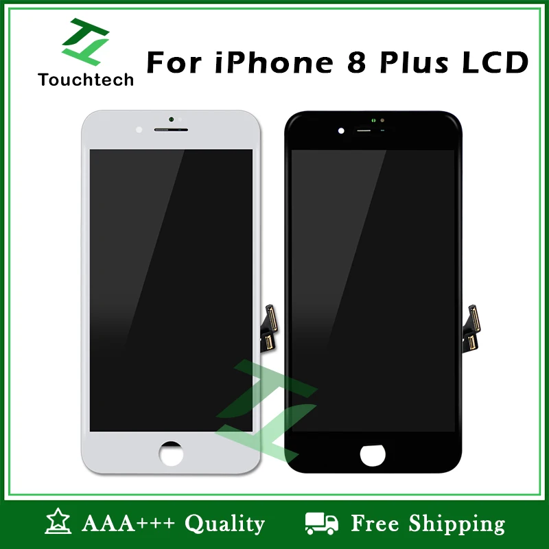 10 шт. качество AAA дисплей Pantalla клон для iphone 8 plus ЖК экран с 3D сенсорным экраном 5