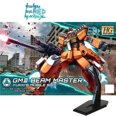 3 Модель Gundam HG 1/144 Banshee DUILD 00 DIVERS MAGNUM UNICORN Jegan GM DOVEN WOLF Delta Armor Unchained Mobile Suit детские игрушки - Цвет: 3