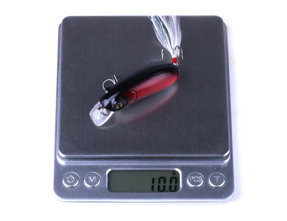 

1pc Fishing Lure 6cm 10g 0-0.8m Suspending High Quality Minnow Crankbait Fishing Lure Hard Bait pesca wobblers fishing tackle