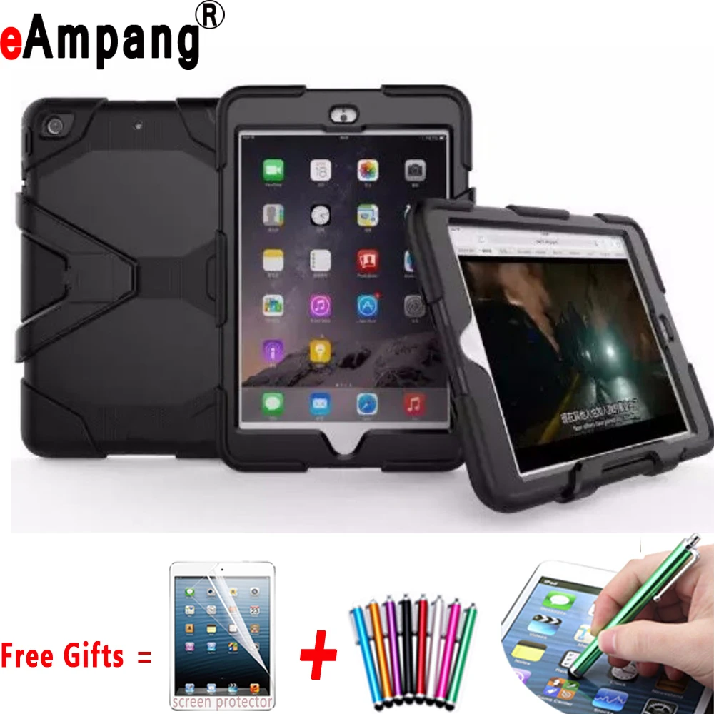 Противоударный защитный чехол для детей Apple Ipad Mini 1 2 3 7 9 + Защитная пленка