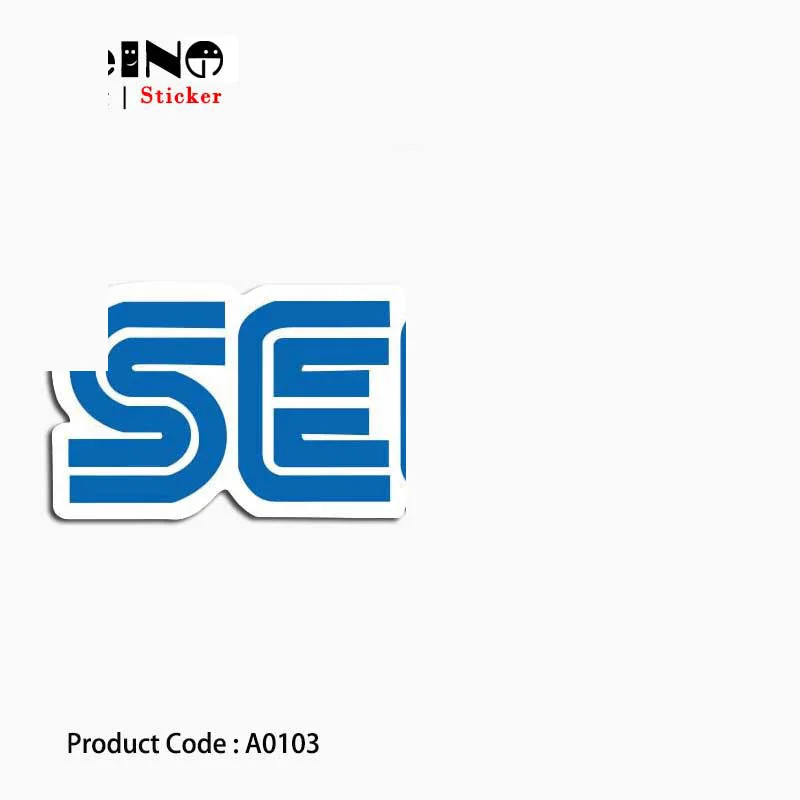 sega logo sticker sign play game Leisure waterproof suitcase laptop guitar luggage skateboard bicycle toy lovely A0103 stickers | Игрушки и