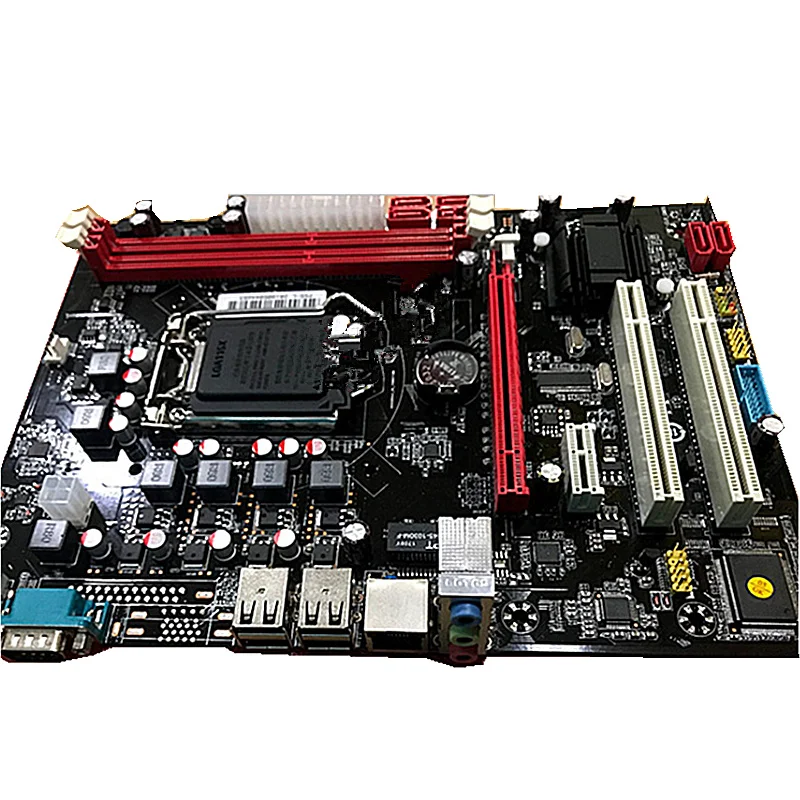Новая P55 материнская плата Deaktop LGA1156 для компьютера Max 8 ГБ 2 * DDR3 1333/1066 МГц USB2.0