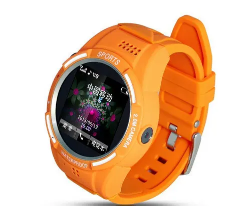 Водонепроницаемые IP54 GSM цифровые спортивные часы Mate функция емкостный сенсорный