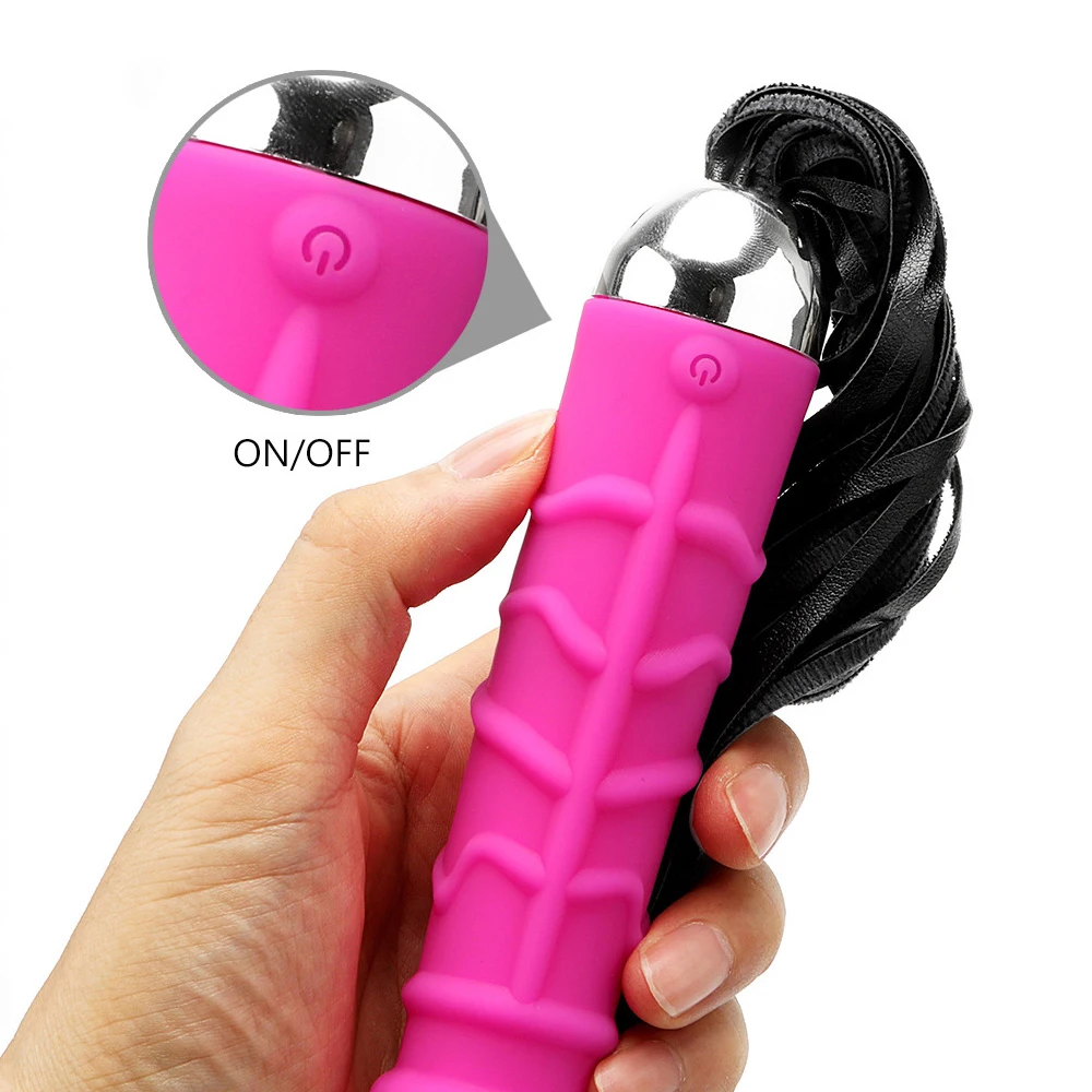Секс фаллоимитаторы с кнутом вибратор G-Spot вагинальный Стимулятор клитора