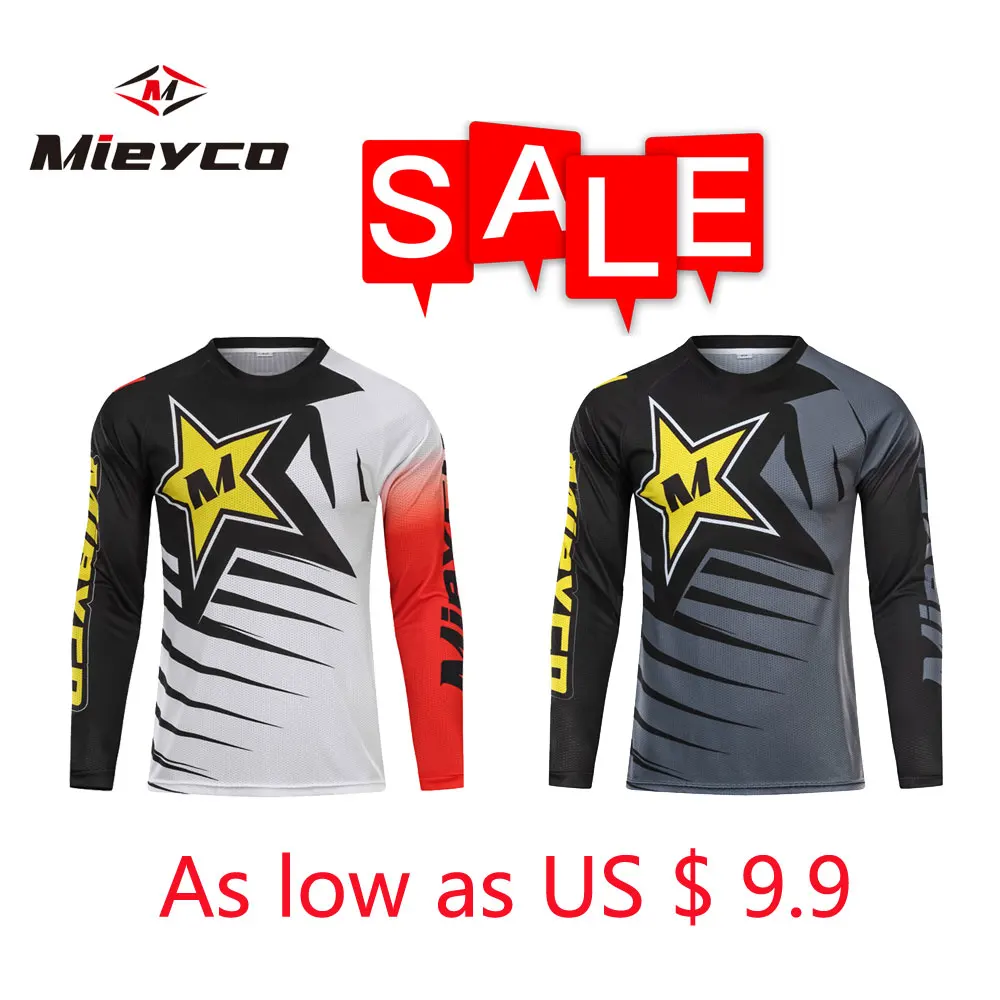 Mieyco Мужские Pro crossmax moto Джерси Горный велосипед MTB велосипеда футболка DH MX