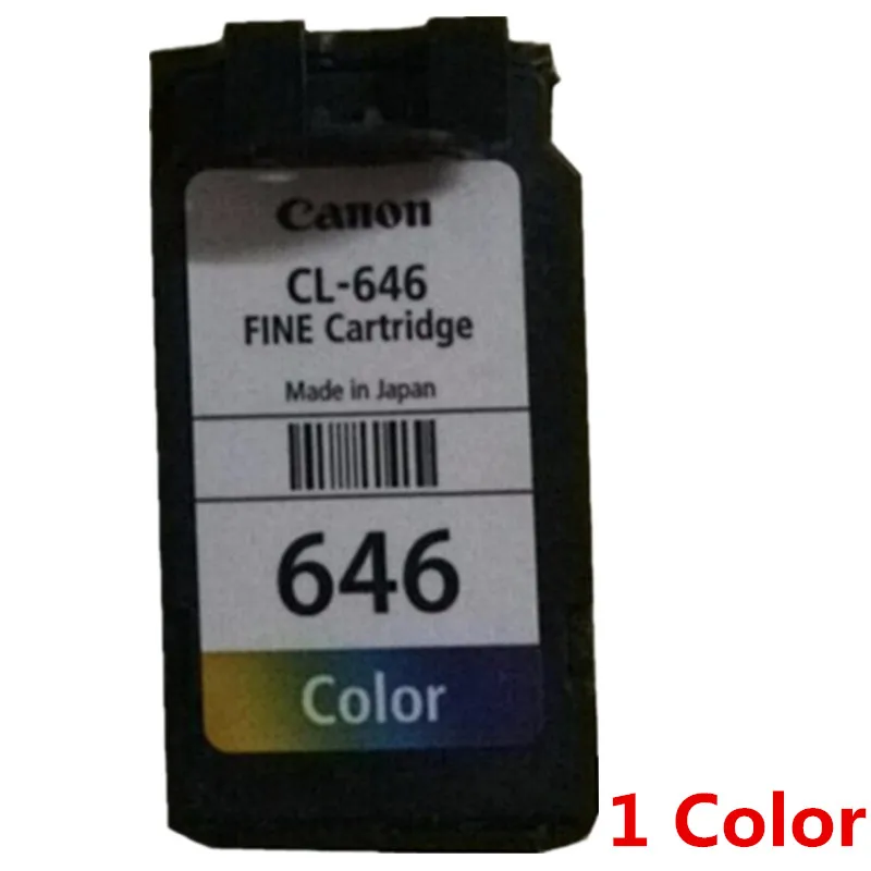 Восстановленные картриджи для Canon PG-645 XL PG-645XL PG 645 PG645 CL646 CL646 Pixma MG2460 MG2560 MG2960 MG2965 MG2400 - Цвет: 1 Color