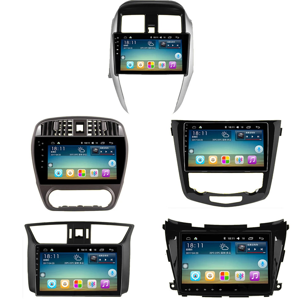 Panlelo для Nissan Qashqai j10 Android Авто Радио 2 din Tiida Teana четырехъядерный с Bluetooth WIFI GPS радио