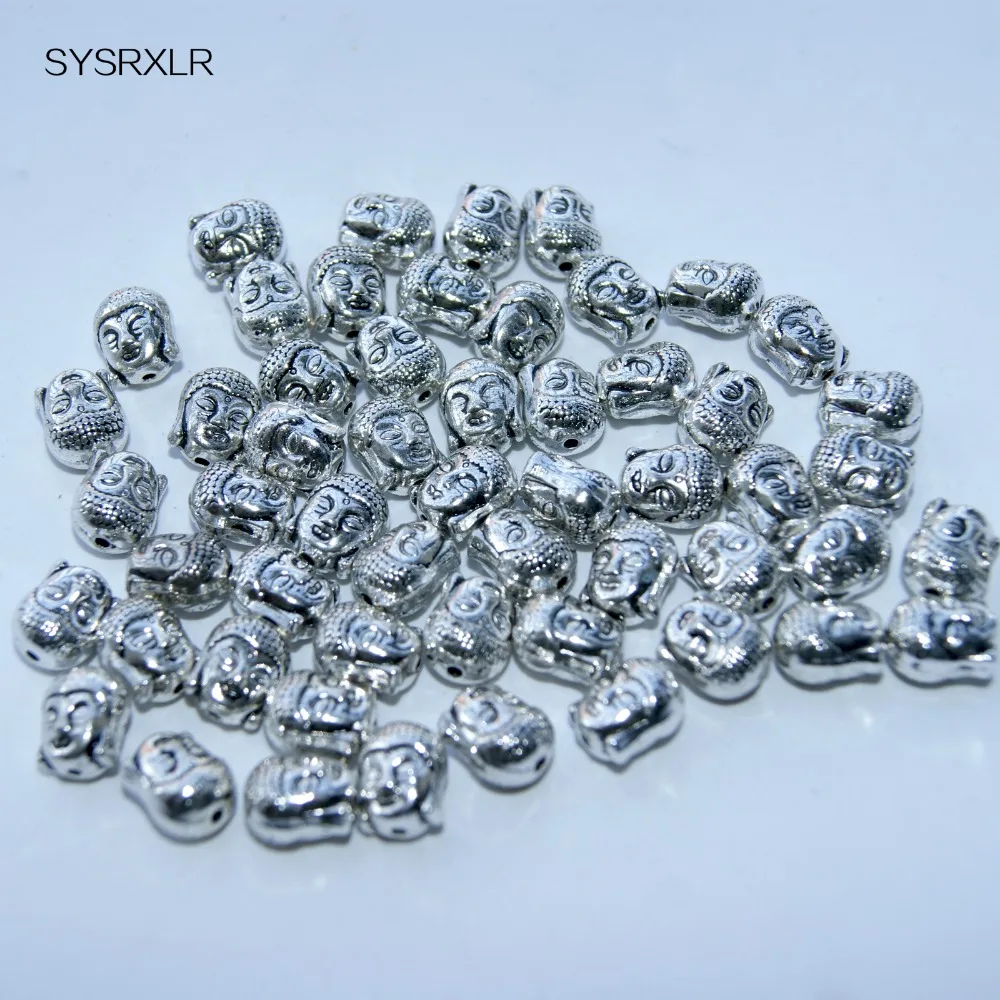 Металлические серебряные шарики Будды тибетские разделители сделай сам для