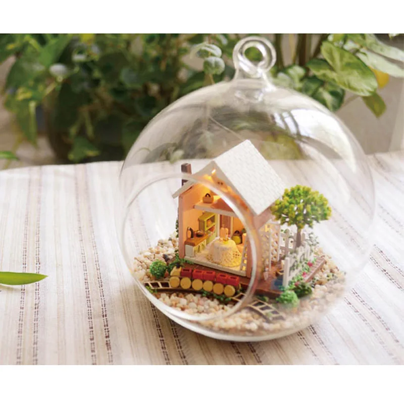 Chi Fun house diy cabin priced wholesale explosion models B-008 Pandora magic garden handmade birthday gift | Инструменты