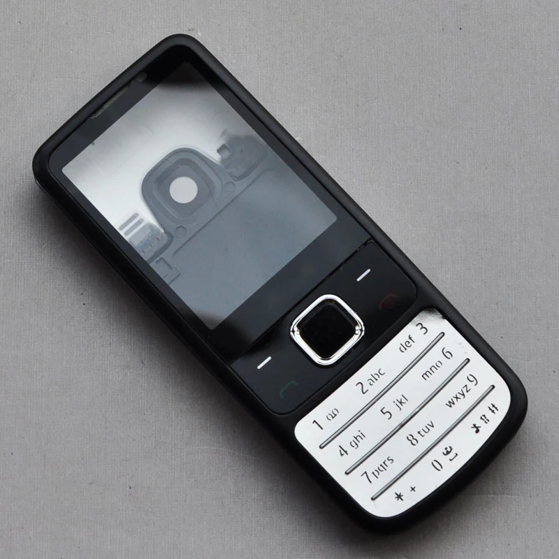 ZUGZUC металлический полный корпус для Nokia 6700 6700C полный корпус мобильного телефона чехол+ английский/клавиатура с русским шрифтом