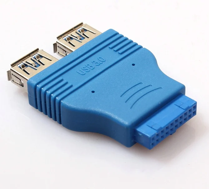 Материнская плата KEFU USB 3 0 50 шт./лот 20P гнездо к двойному гнезду адаптер |