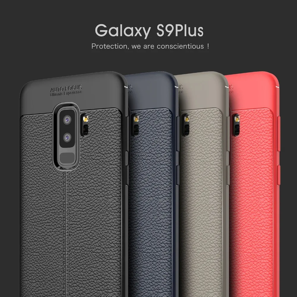 Новый роскошный Ультратонкий чехол для телефона samsung Galaxy S9 Чехол Мягкий ТПУ кожа
