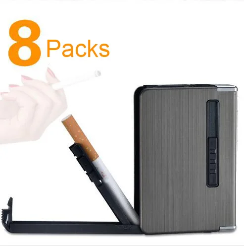 Креативный индивидуальный USB Электрический чехол для прикуривателя 8 упаковок