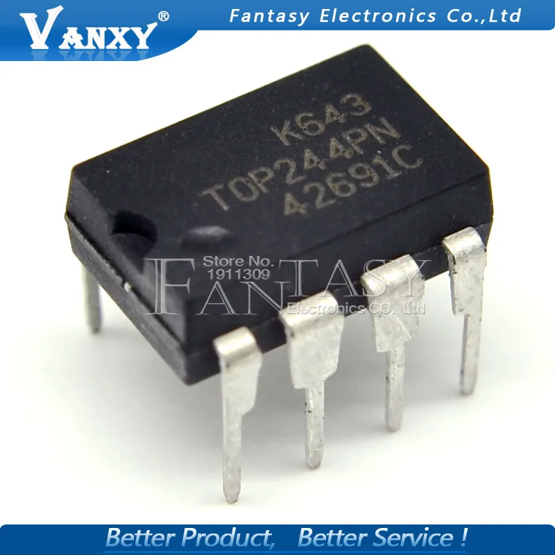 10 шт. TOP244PN DIP 7 TOP244 TOP244P DIP7 244PN| |
