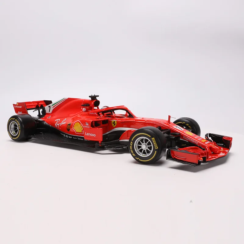 Модель автомобиля из сплава в масштабе 1:18 игрушка для Ferra F1 с управлением рулевым