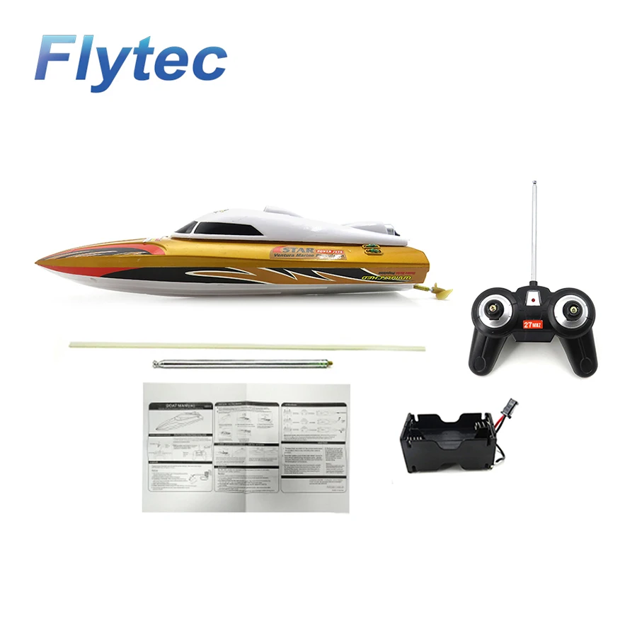 Flytec HQ5010 40 мГц 4CH 15 км/ч/высокая скорость парусный Электрический RC корабль игрушка