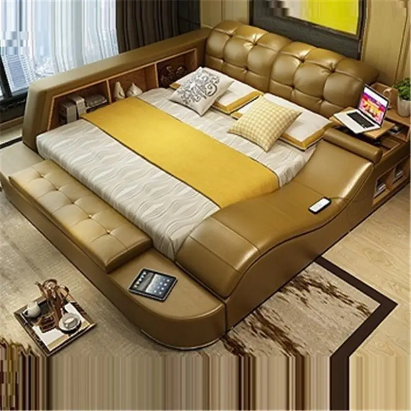 Matrimoniale Yatak Odasi Mobile Meble Kids Bett Lit Enfant домашний кожаный Mueble De Dormitorio Cama современная