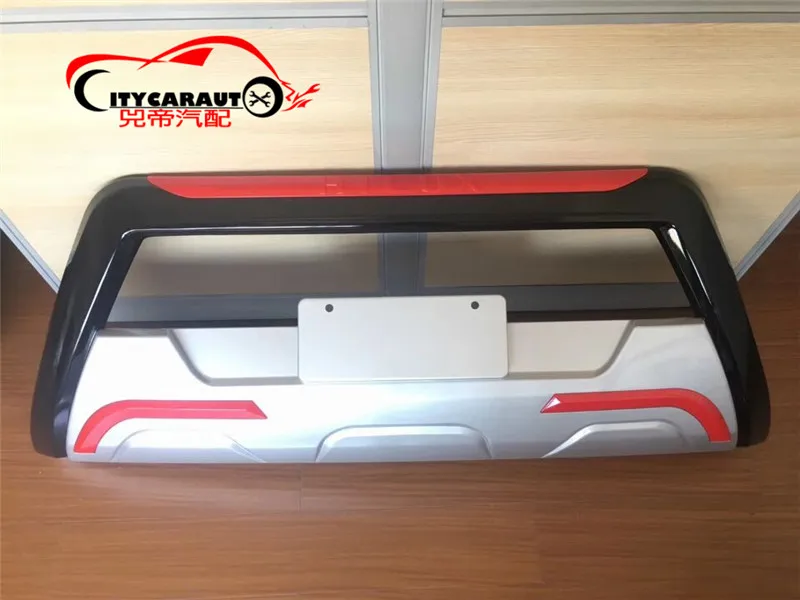 TRD RED CITYCARAUTO передний Внешний бампер крышка автомобиля аксессуары Подходит для HILUX REVO пикап автомобиля - Цвет: TRD RED