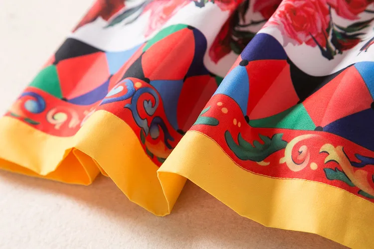 Женское летнее платье на тонких бретельках Повседневное с цветочным принтом