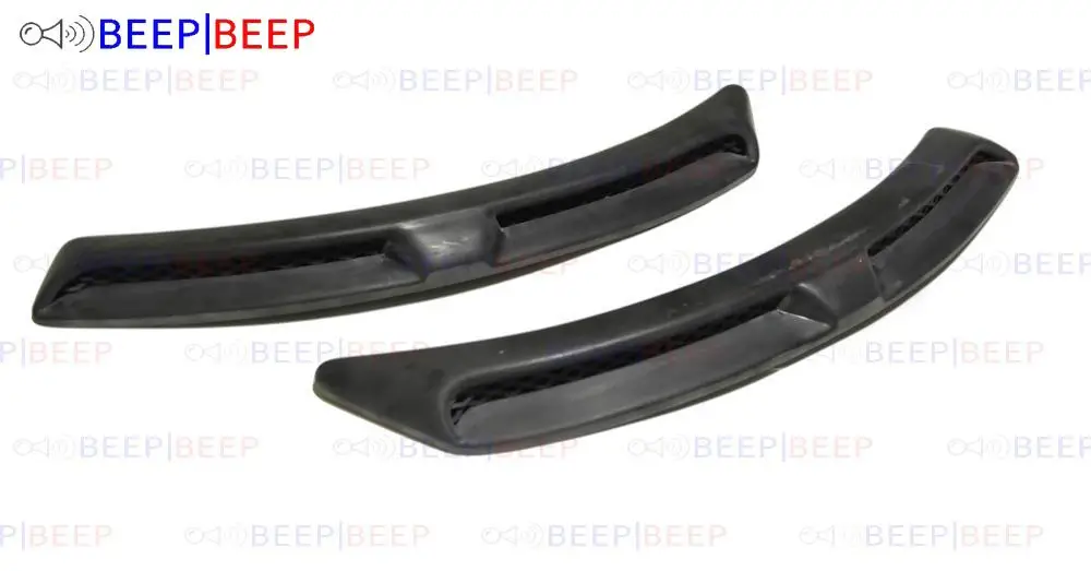 Pads front fenders for Mitsubishi Lancer X 2007-2017 2 pcs/ser on the (with grid) car styling decoration tuning | Автомобили и