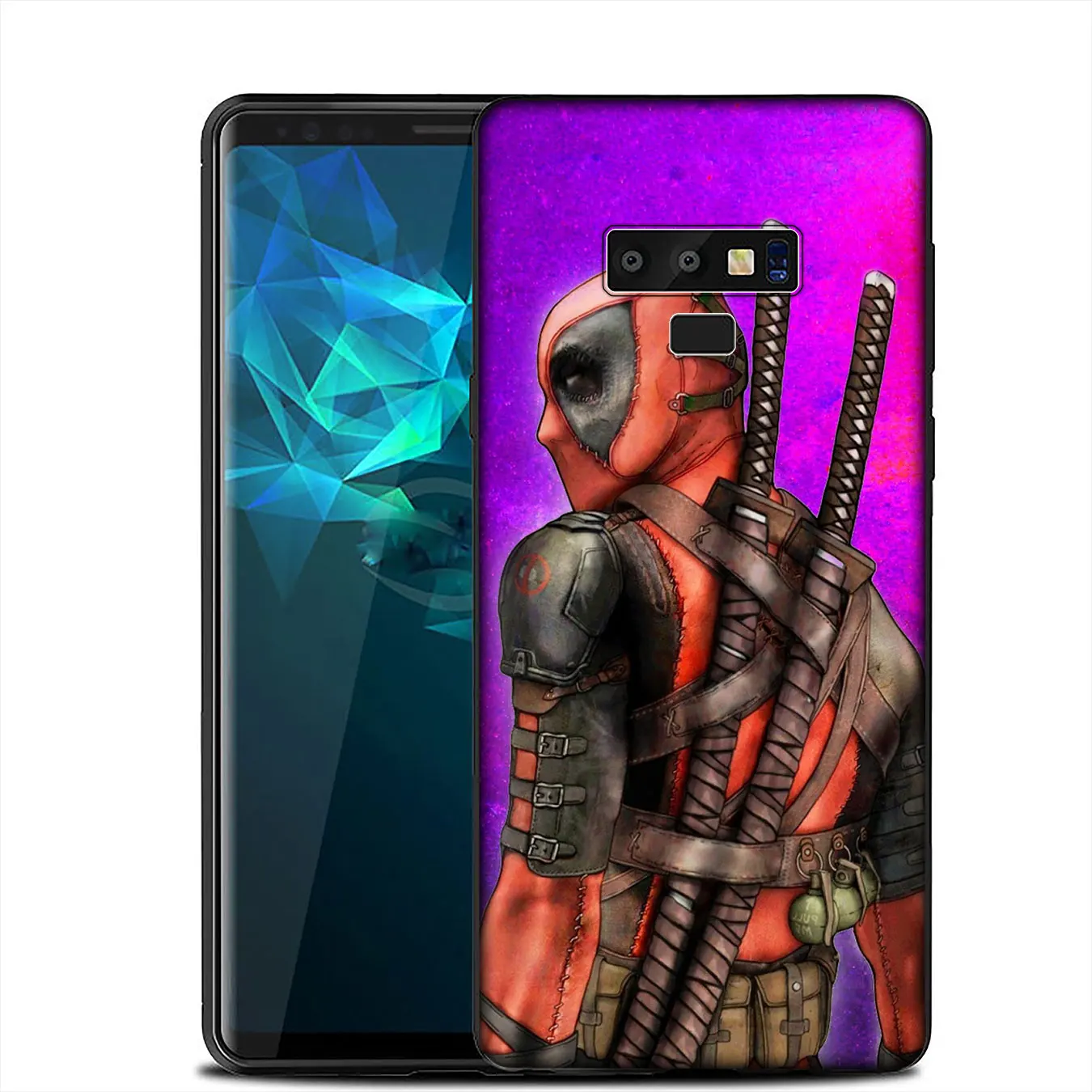 IYICAO Deadpool Marvel Мягкий силиконовый чехол для Samsung Galaxy A6 A9 A8 A7 2018 A3 A5 2016 2017 Note 9 8 10 Plus Lite |