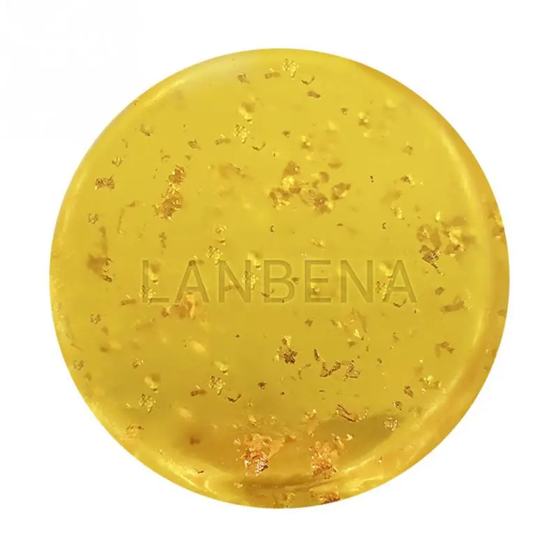 24k Gold Hyaluronic Acid Gift Mini Handmade Soap Round Acne Moisturizing Seaweed Nourishing Anti-aging Face Care Deep Cleansing | Красота и