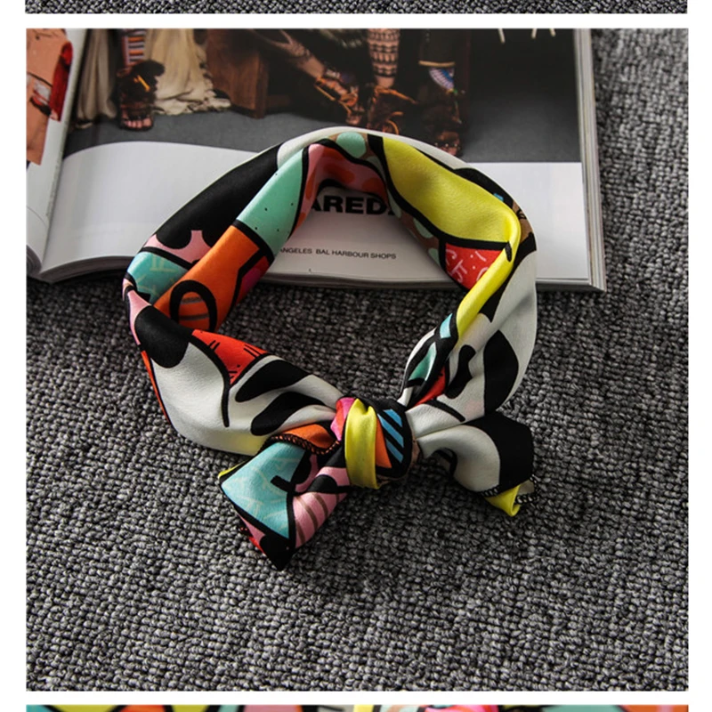 39 цветов для женщин и девушек Элегантный квадратный Печатный отель официант