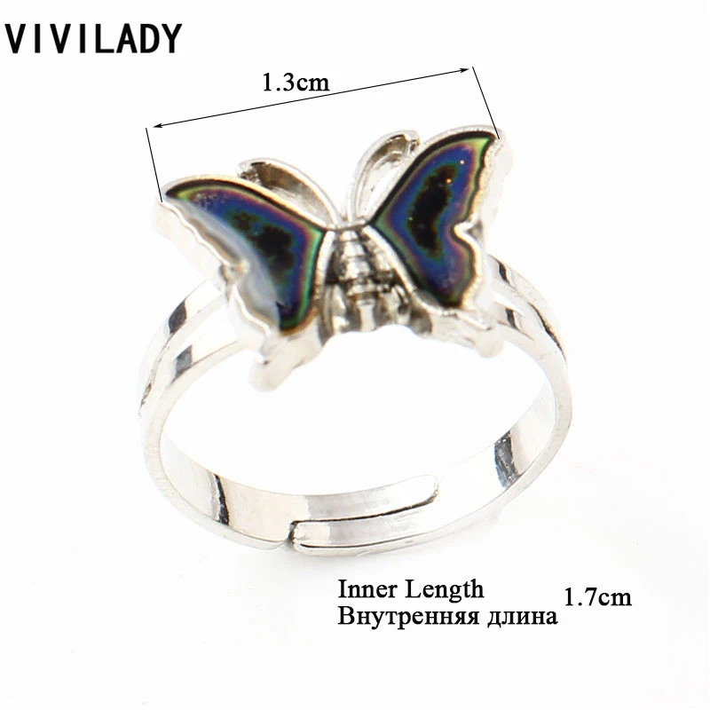 Вивилади бабочка чувство контроль температуры сменный цвет жидкий кристалл