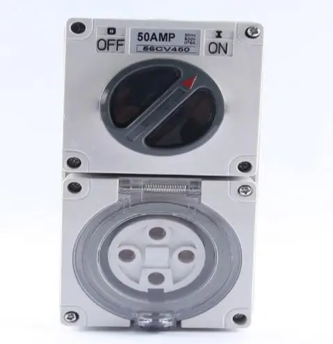 Free Shipping Socket 56CV420 56CV432 56CV440 56CV450 4 Pins Outdoor Yard Wall Power Receptacle Outlet Weatherproof | Обустройство