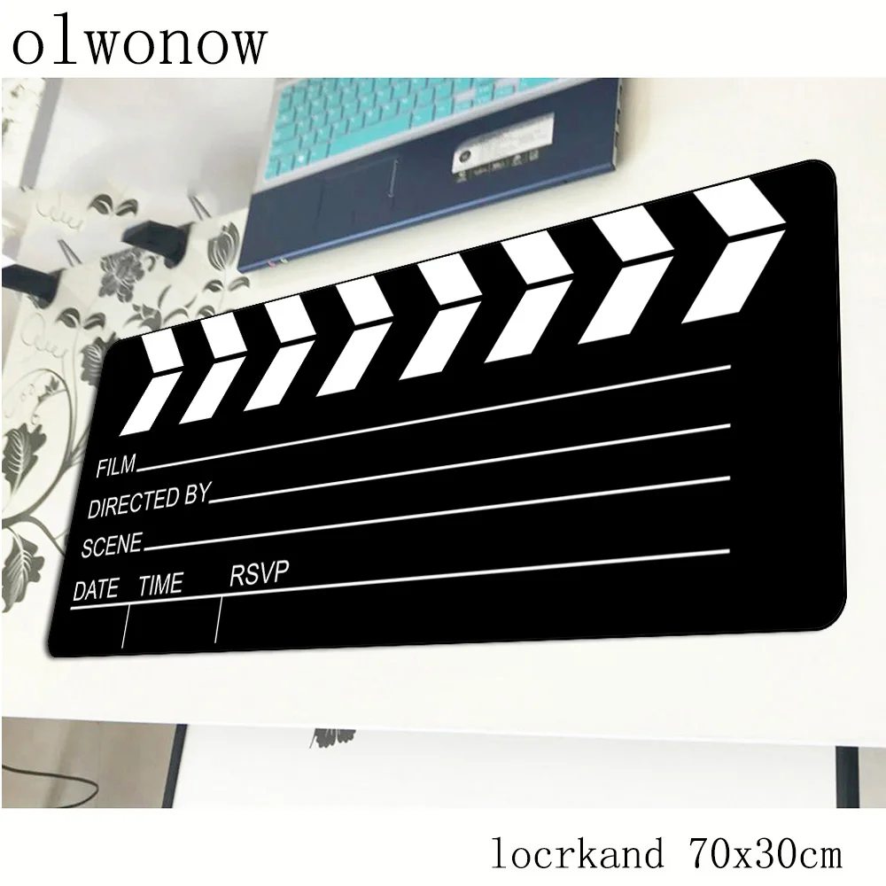 Коврик для мыши Clapperboard компьютерный геймерский коврик 70x30 см эргономичный в