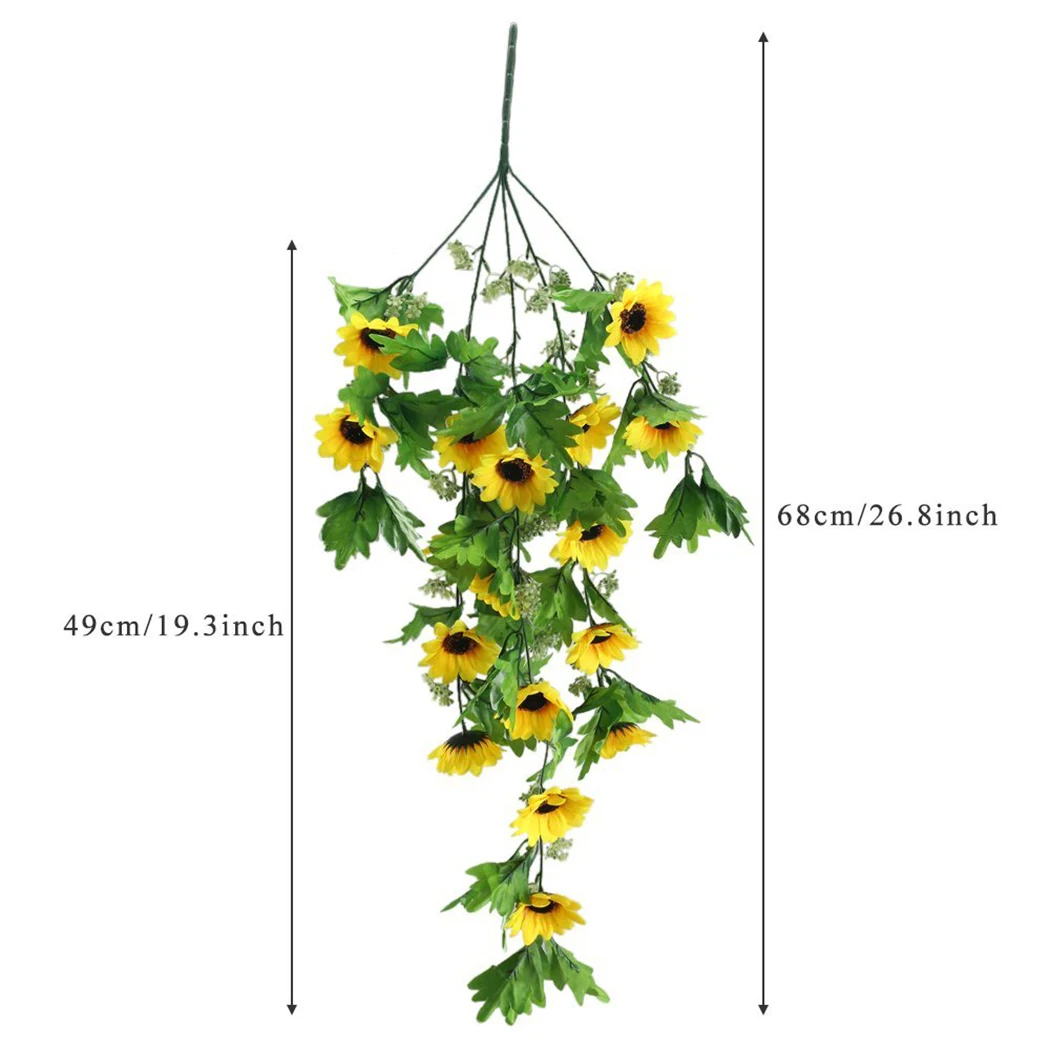 Красивая Искусственная искусственная декоративная настенная Цветочная