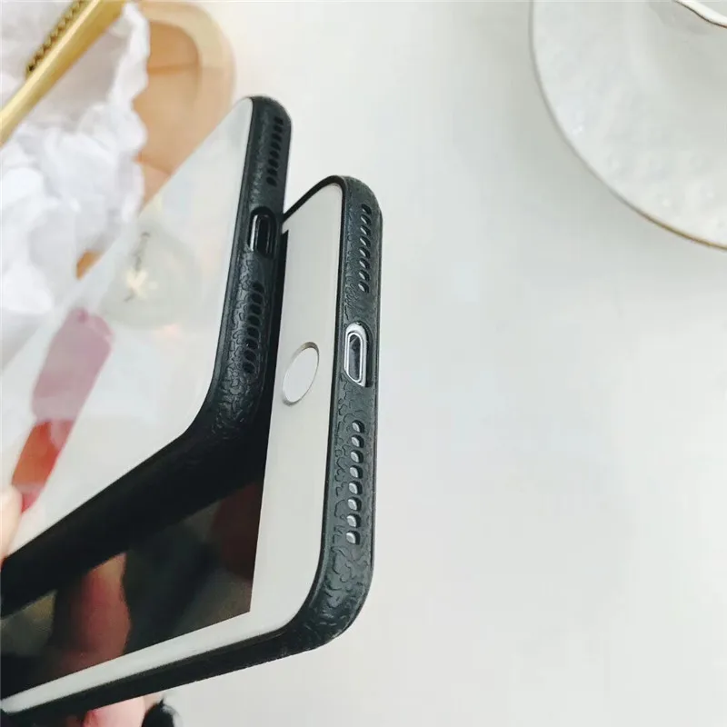 Tfshining Роскошные закаленное Стекло чехол для Apple IPhone X 10 7 8 6 6s плюс Симпатичные