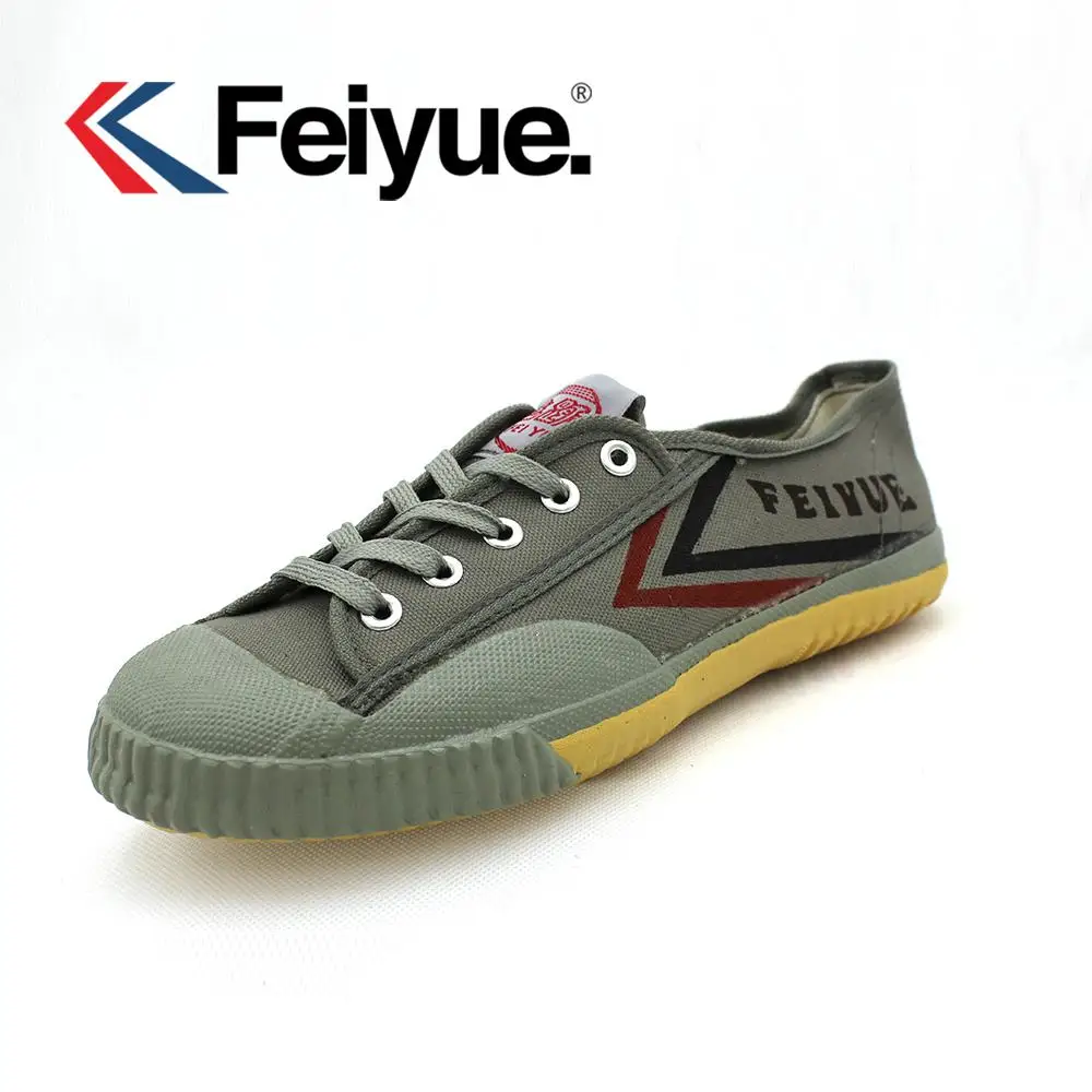 Feiyue Basic Kungfu shoes classic Martial arts Tai Chi canvas shoes Rubber shoes men women shoes sneakers - Цвет: Basic shoes