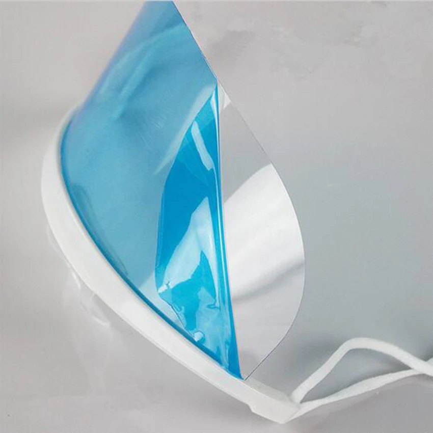 1 шт. Новая прозрачная пластиковая маска для лица экологическая чистки