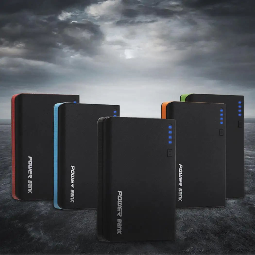 4X18650 USB банк питания чехол зарядное устройство DIY коробка для iPhone Смартфона MP3