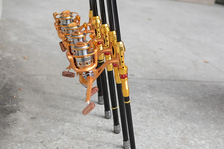 Short and portable best graphite travel fishing rods with reel 2.1-3.6M | Спорт и развлечения