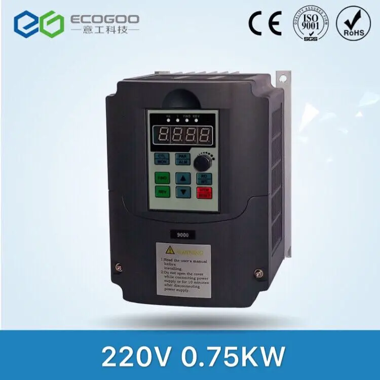 0 75 кВт 220 В MPPT многофункциональный солнечный инвертор частоты DC AC привод|solar