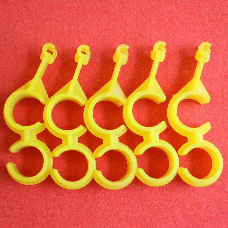 20 шт s крюк типа Пластик птицы куриное водопроводных труб клипы сосок пьяница